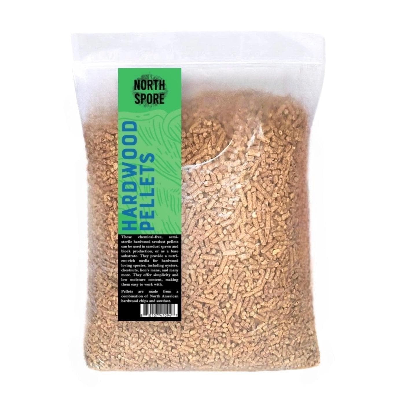 Bulk Hardwood Pellets for Mushroom Cultivation