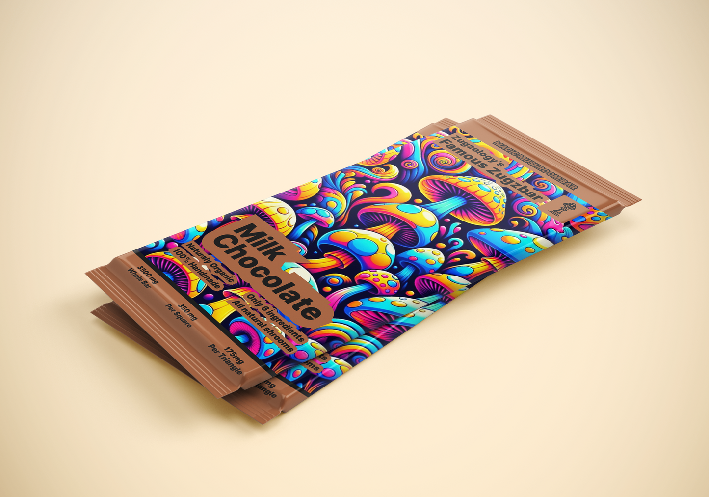3500mg Homemade Milk Chocolate Zugzbar